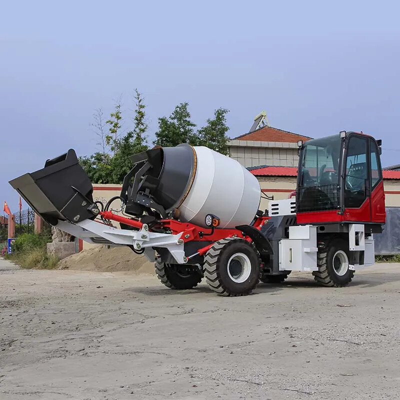0.9 CBM Self Loading Concrete Mixer