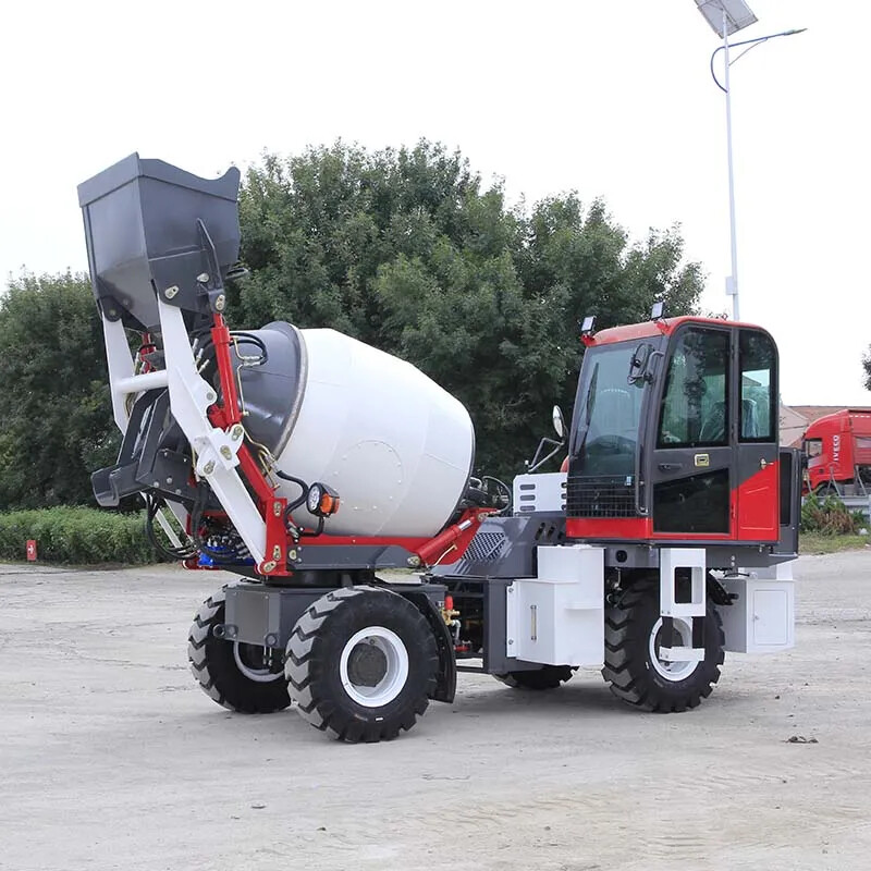 0.9 CBM Self Loading Concrete Mixer