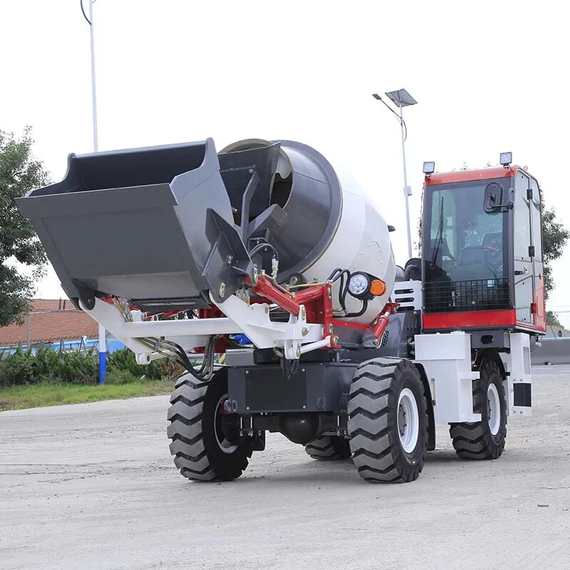 0.9 CBM Self Loading Concrete Mixer