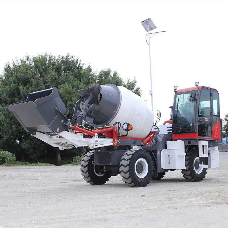 0.9 CBM Self Loading Concrete Mixer