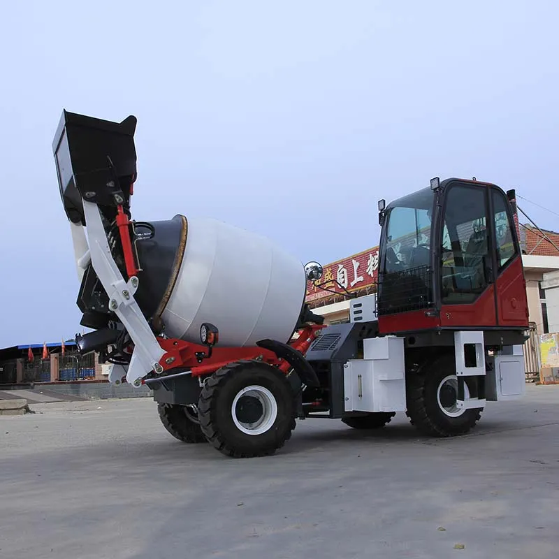 0.9 CBM Self Loading Concrete Mixer