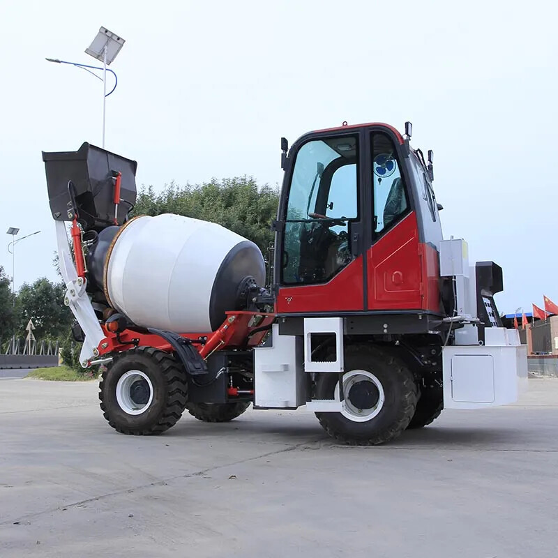 0.9 CBM Self Loading Concrete Mixer