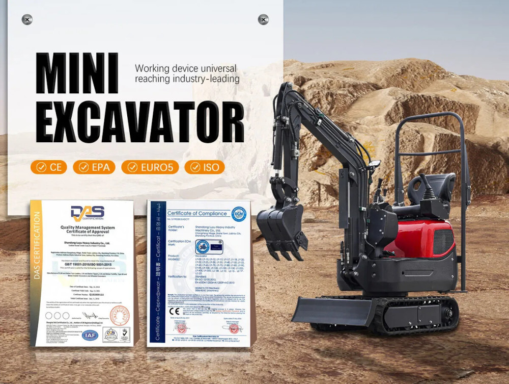 Buy Small Excavator—1 ton excavator for sale