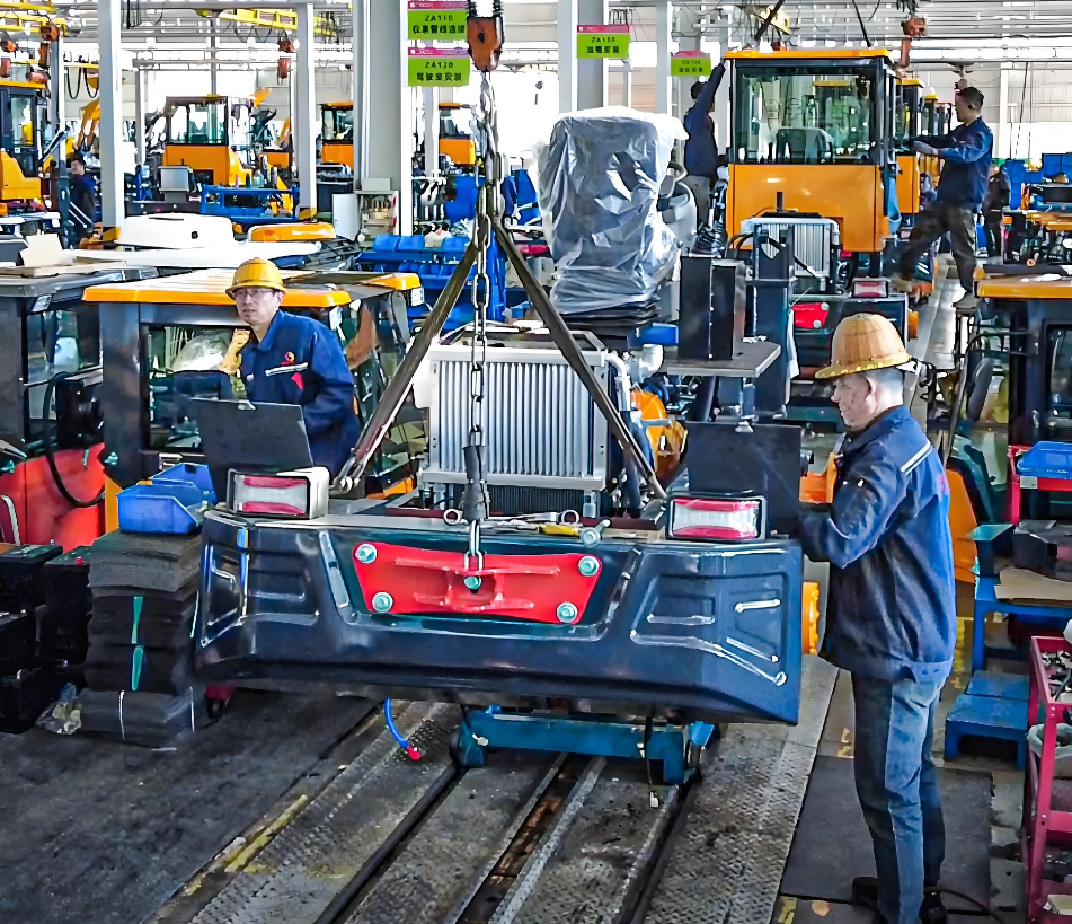 Full analysis of luyu loader production process: complete steps from axle on-line to safety monitoring