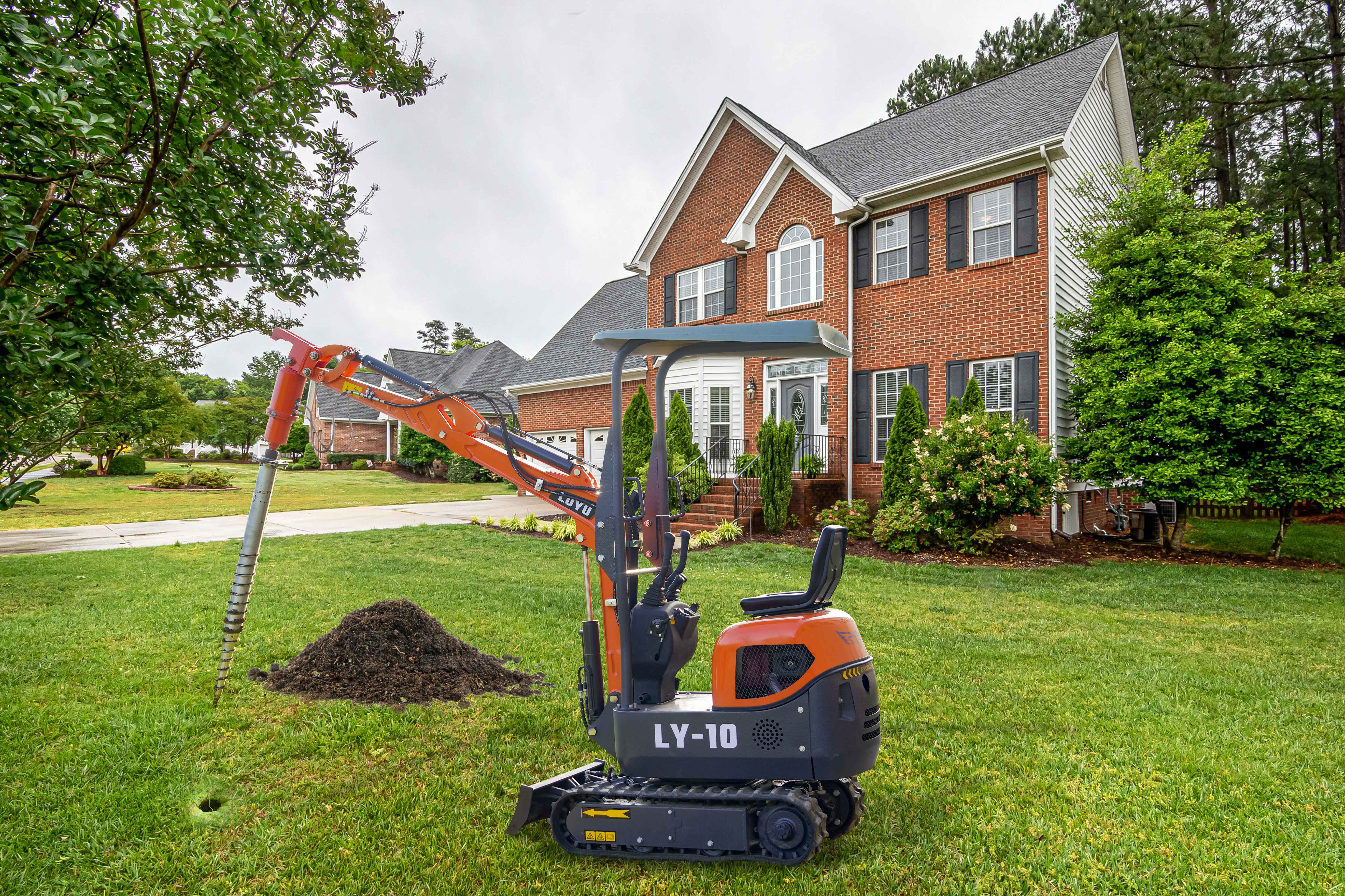 1-2t mini excavator-LUYU Machinery