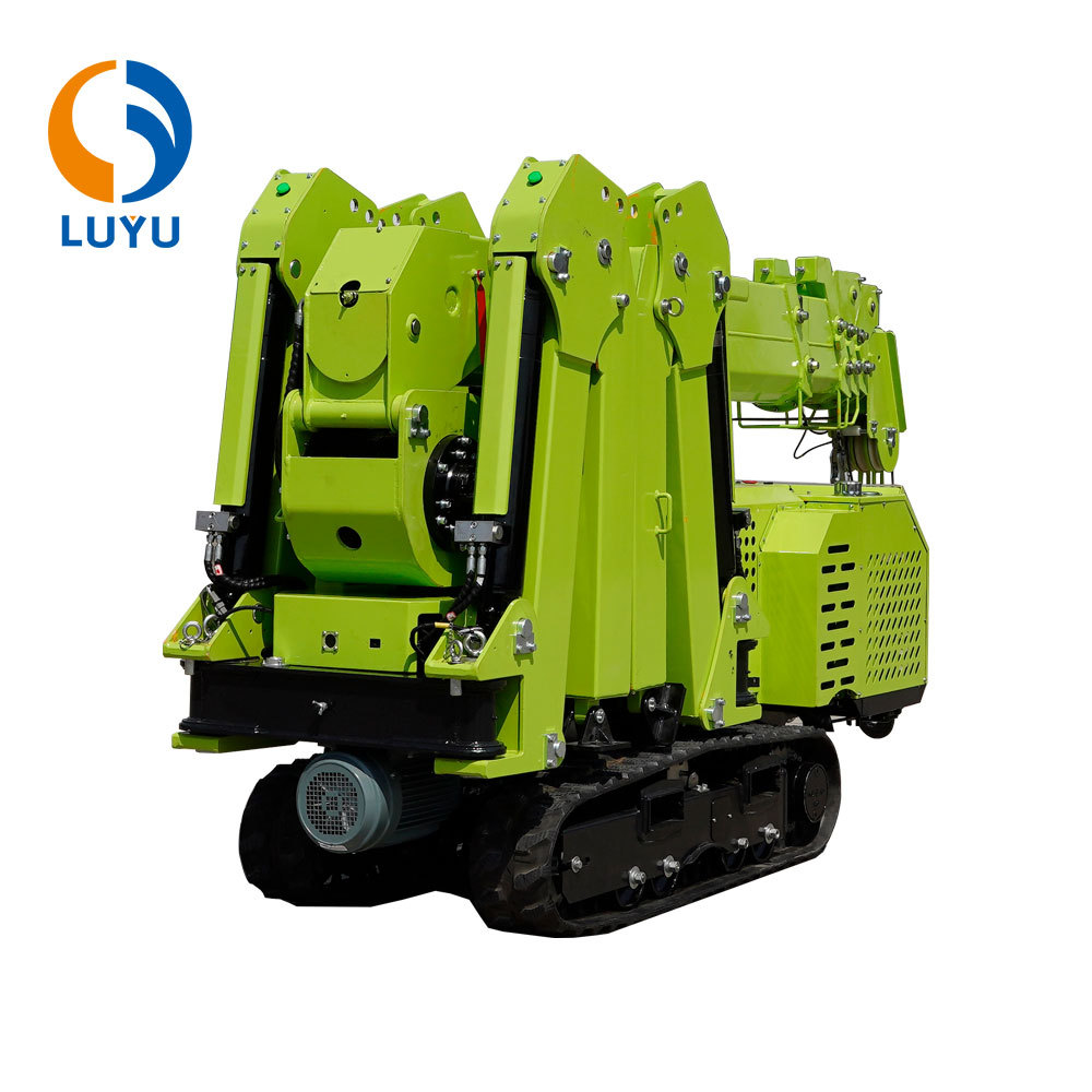 LUYU Spider Crane – Compact Power for Precise Lifting LUYU Spider Crane – Compact Power for Precise Lifting