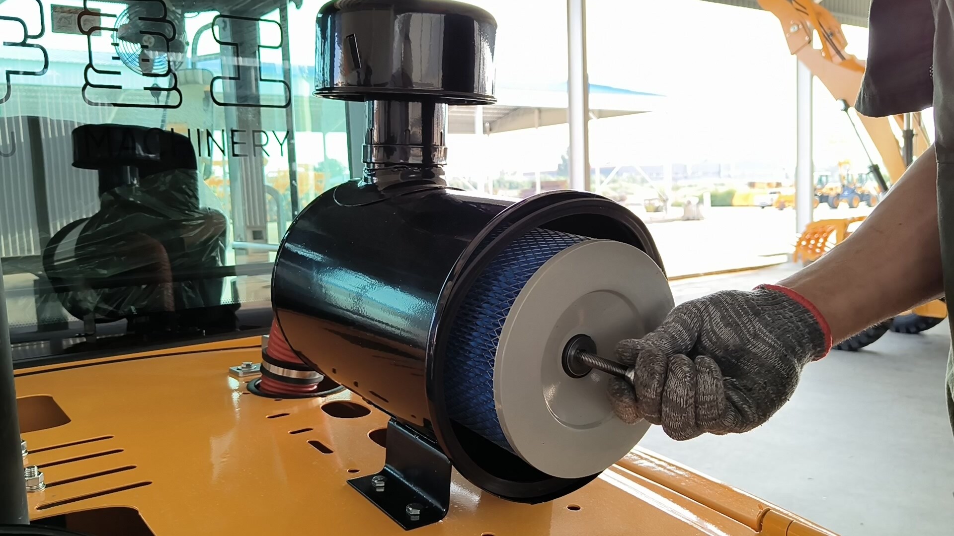 What Is An Air Prefilter For A Wheel Loader?