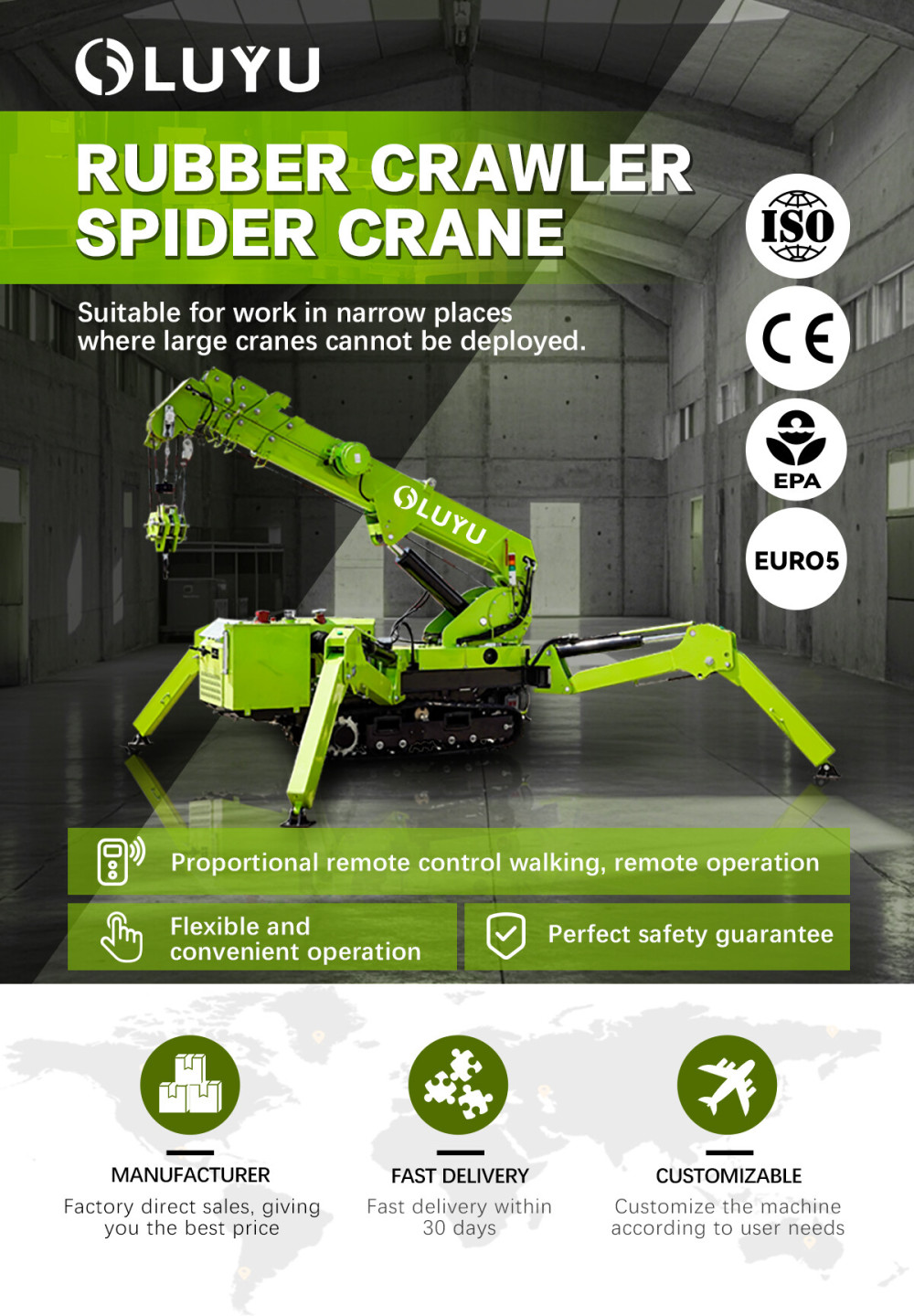 How does the spider crane work? How does the spider crane work?