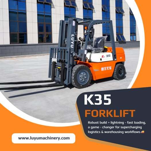 LUYU Diesel Forklift: Built for Power, Stability, and Everyday Productivity