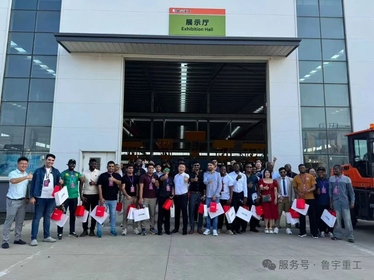 We warmly welcome global buyers to visit Luyu Heavy Industry
