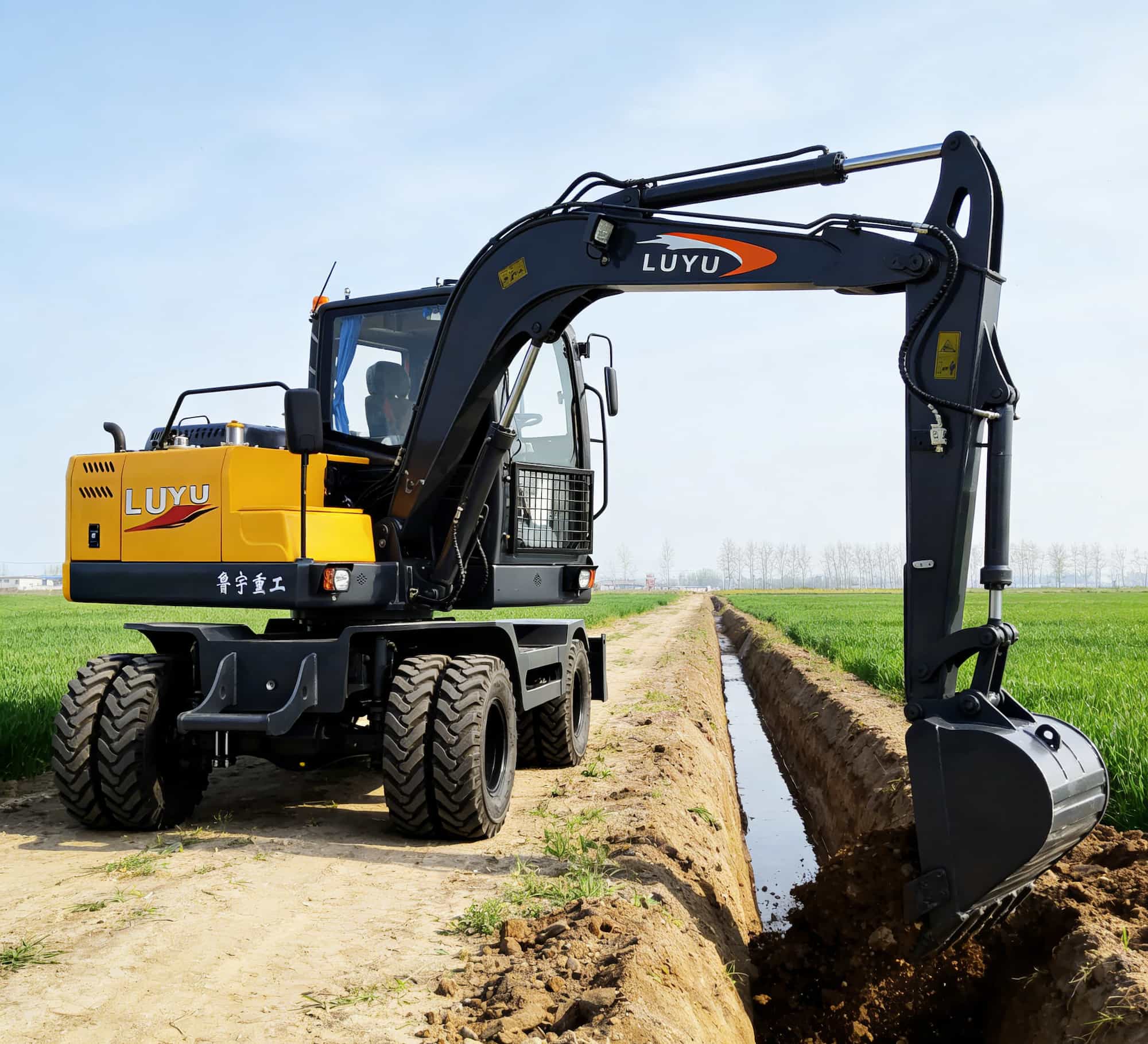 Why Modern Farms are Swapping Old Gear for a Wheel Excavator