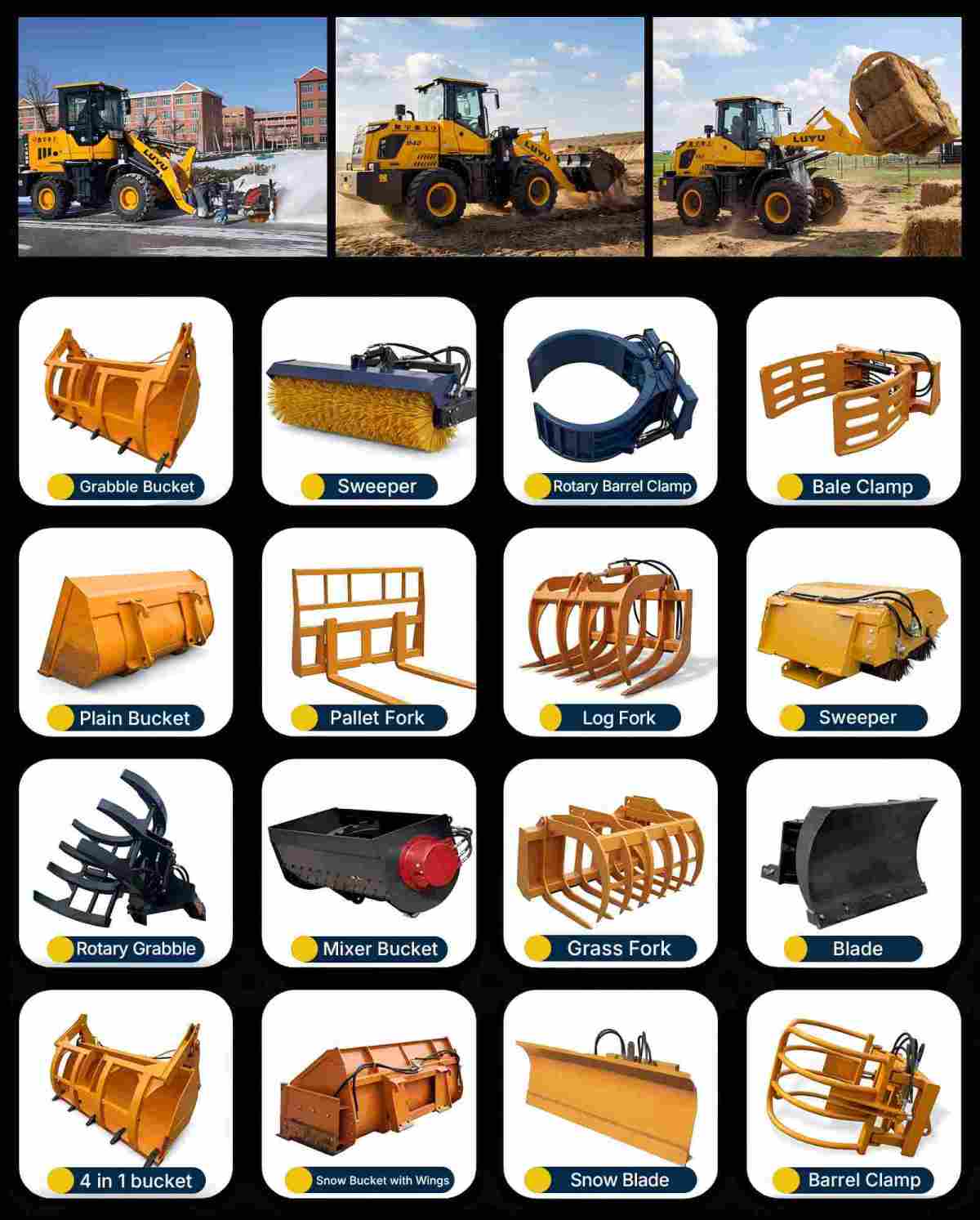 loader Attachment loader Attachment