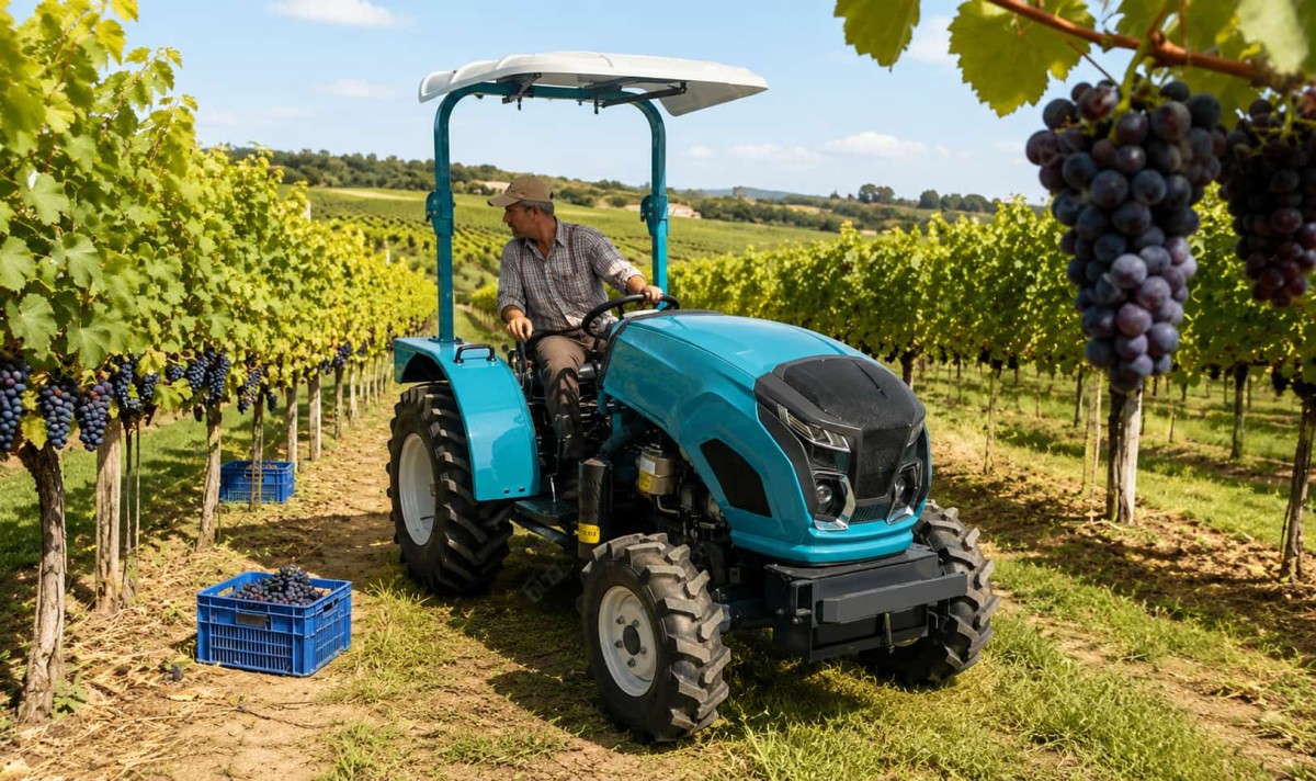 Compact Greenhouse Tractor (2) Compact Greenhouse Tractor (2)
