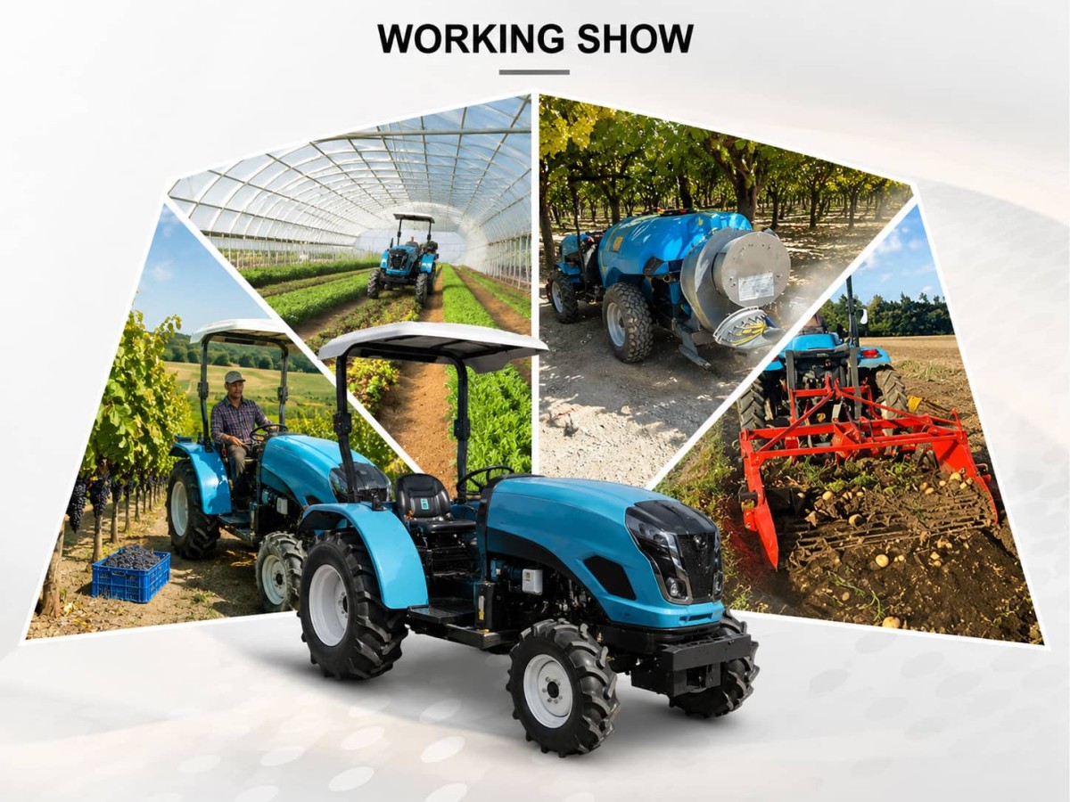 Compact Greenhouse Tractor (3) Compact Greenhouse Tractor (3)