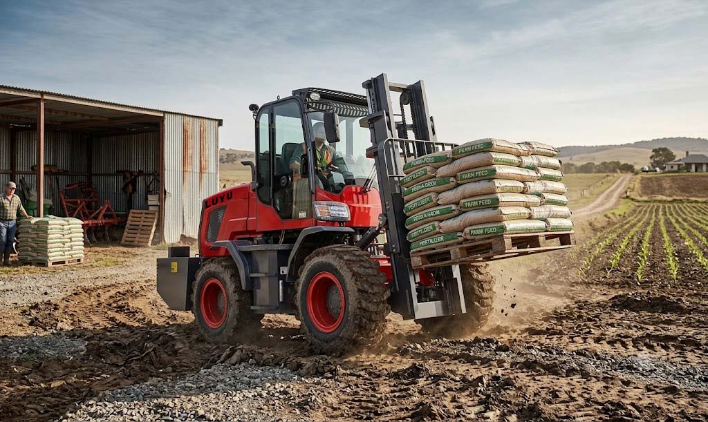 What You Gain from a Rough Terrain Forklift on the Farm What You Gain from a Rough Terrain Forklift on the Farm