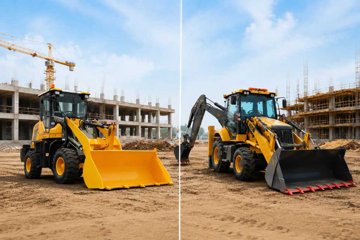 Wheel Loader or a Backhoe Loader Wheel Loader or a Backhoe Loader