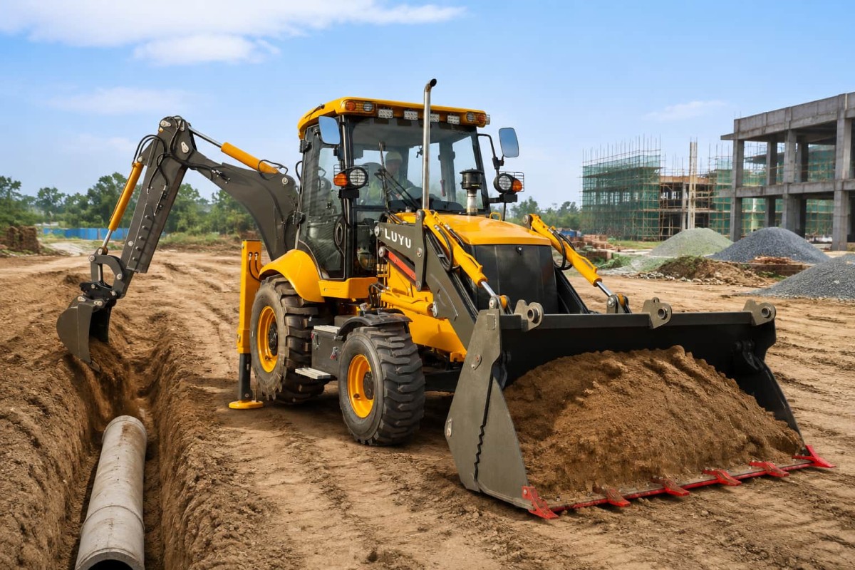 Backhoe Loader LUYU Backhoe Loader LUYU