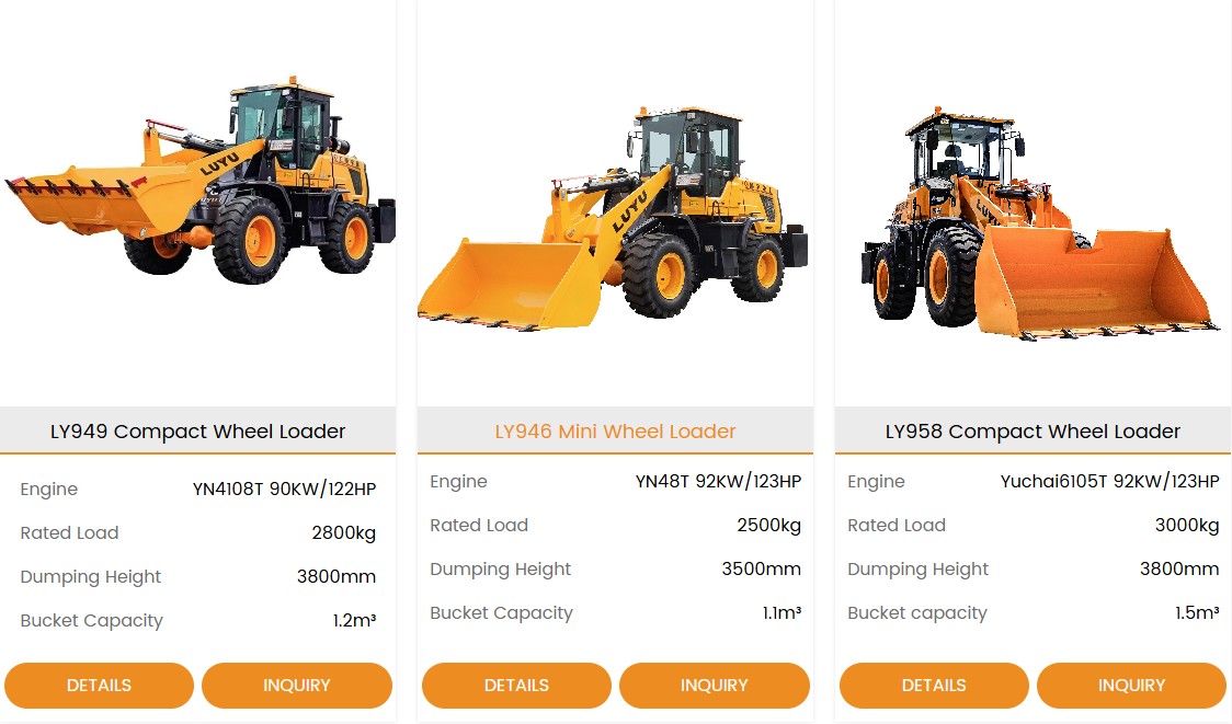 Large Loaders LUYU Large Loaders LUYU