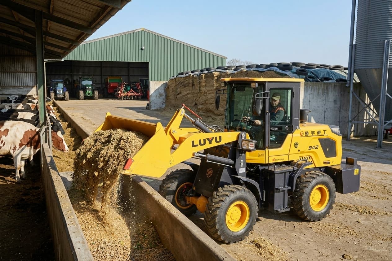 How to Choose a Compact Wheel Loader for Livestock Farms: An Application Guide to 2-Tonne Machines How to Choose a Compact Wheel Loader for Livestock Farms: An Application Guide to 2-Tonne Machines