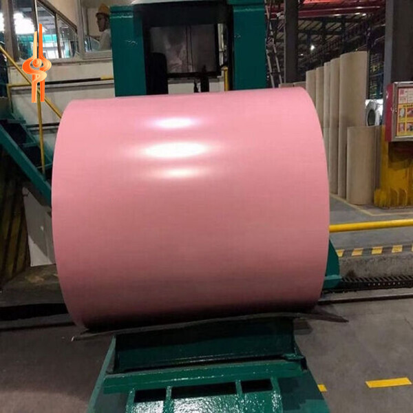 Bobina revestida de cor