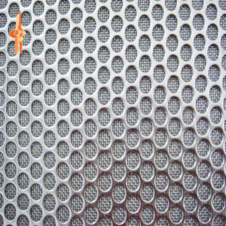 Chapa perfurada de aço inoxidável 316L