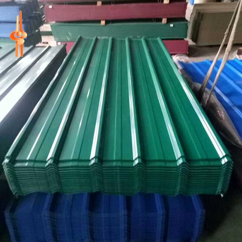 Papelão ondulado com revestimento colorido