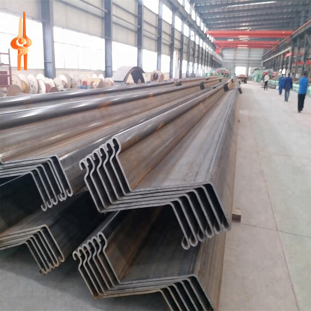 Estaca-prancha de aço tipo Z