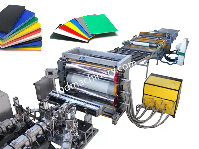 APET、PETG、CPET Mono or Multi Layer Sheet Production Line