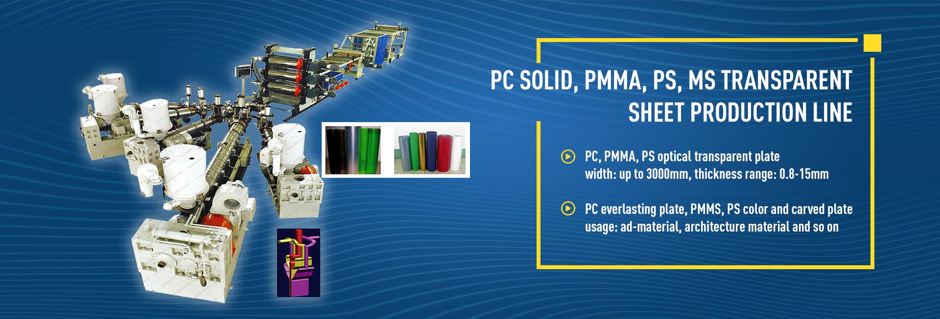 Sheet/Board production line