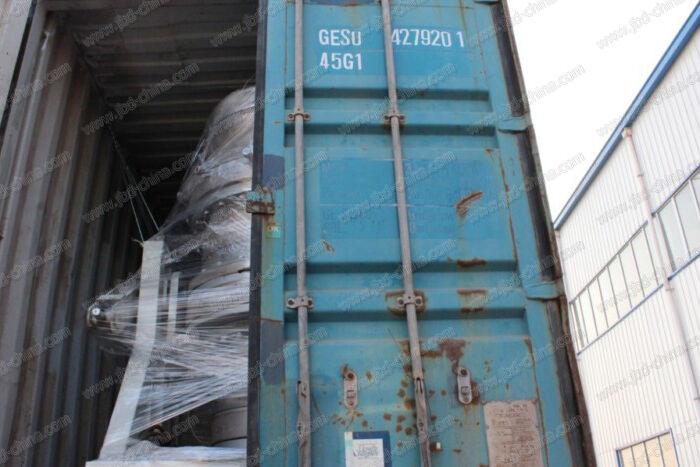 Delivery of 315-800 Pipe machine to Kazakhstan