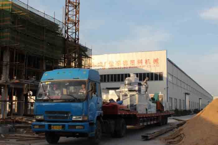 Delivery of PVC Profile Making Machine to Hebei