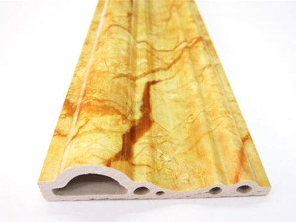 PVC artificial marble slab sheet profile making machine production line