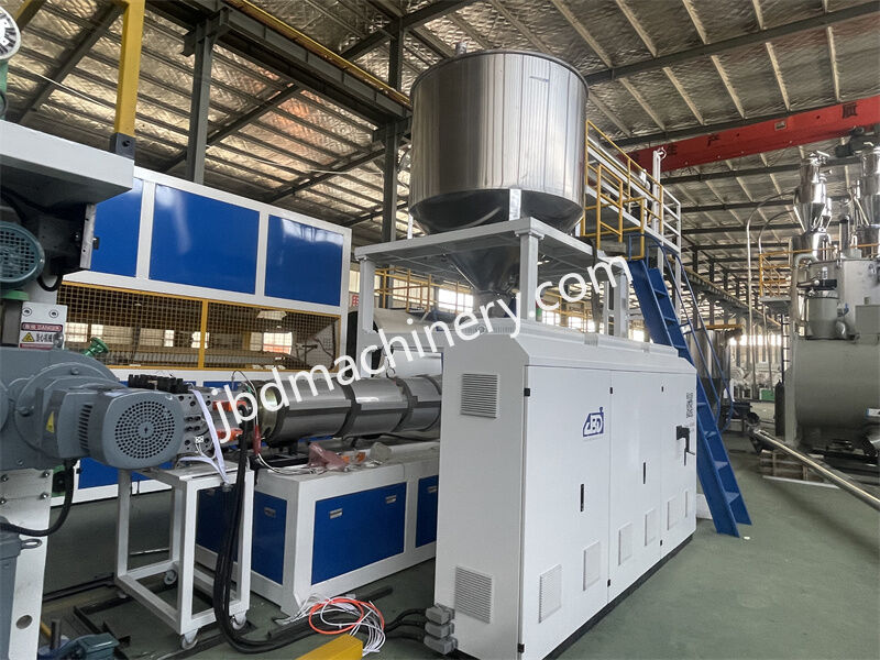 Pvc pp thickness board production line