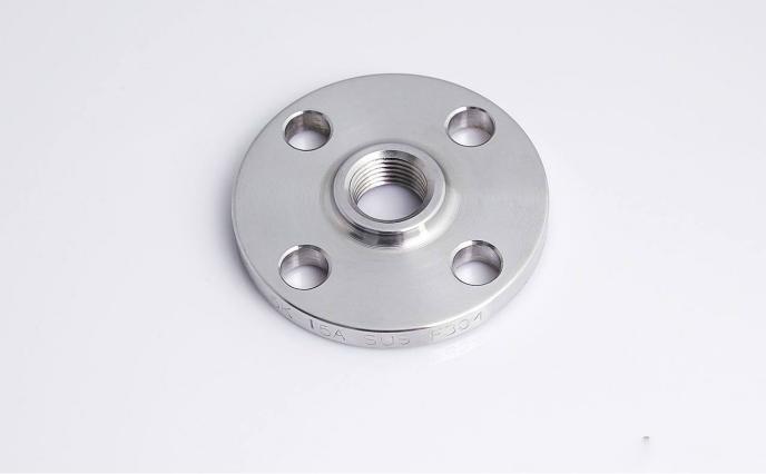 Titanium Threaded Flange