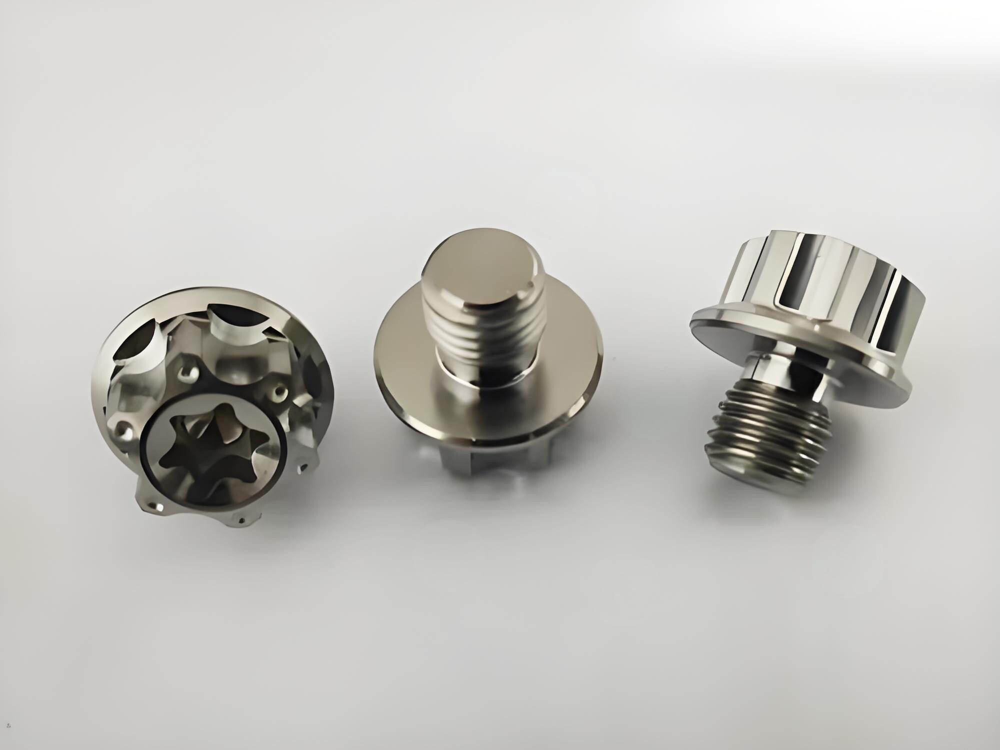 Tittanium 12-Point Flange Head Screws