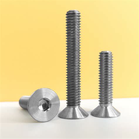 Titanium Flat Head Cap