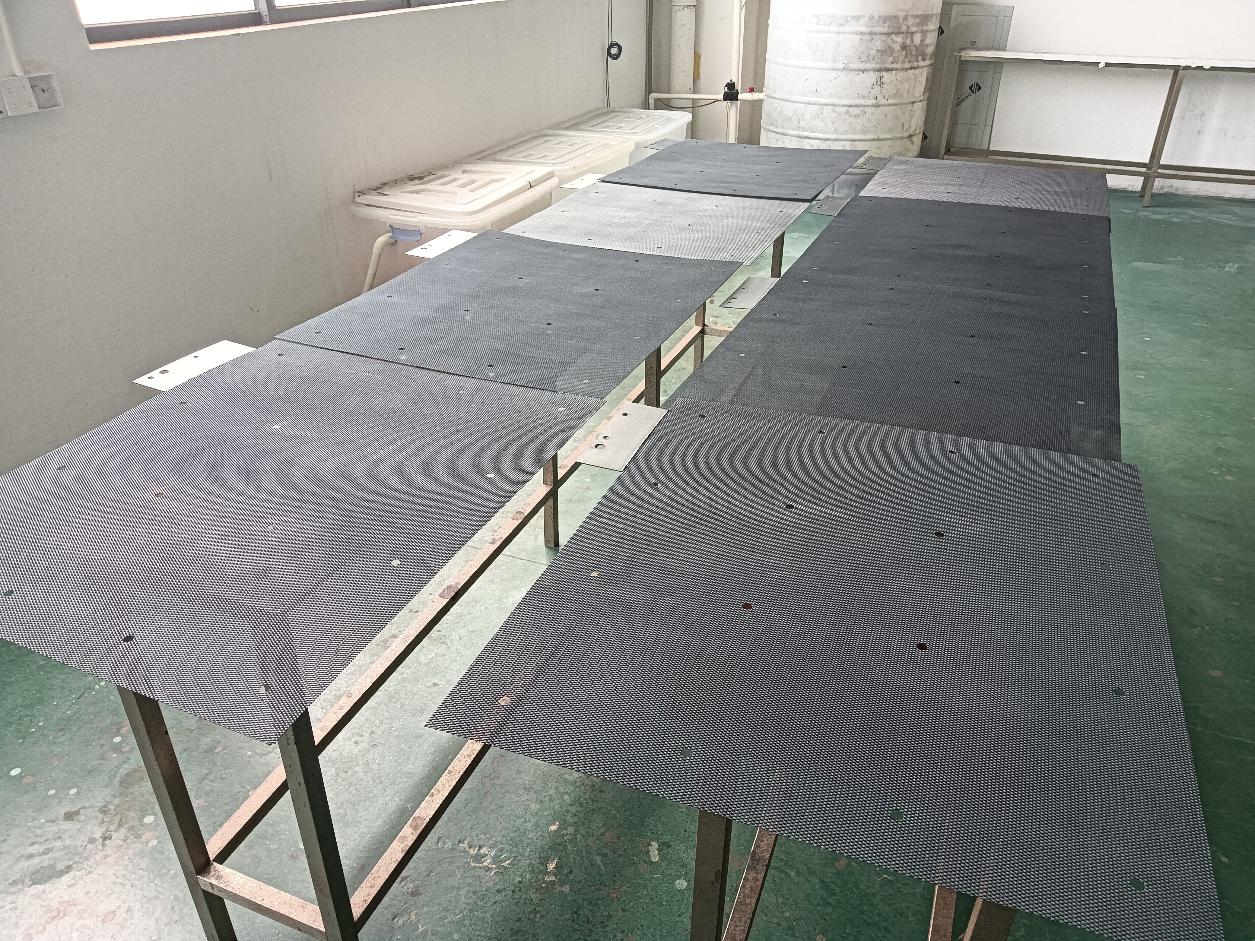 Titanium electrodes for sewage treatment