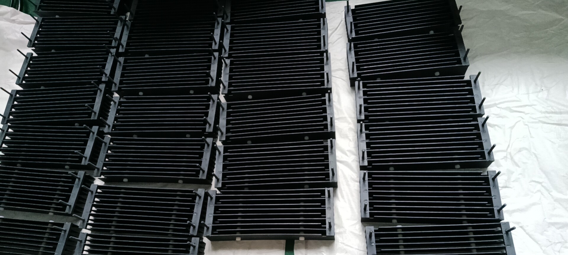 Titanium electrodes for disinfection industry