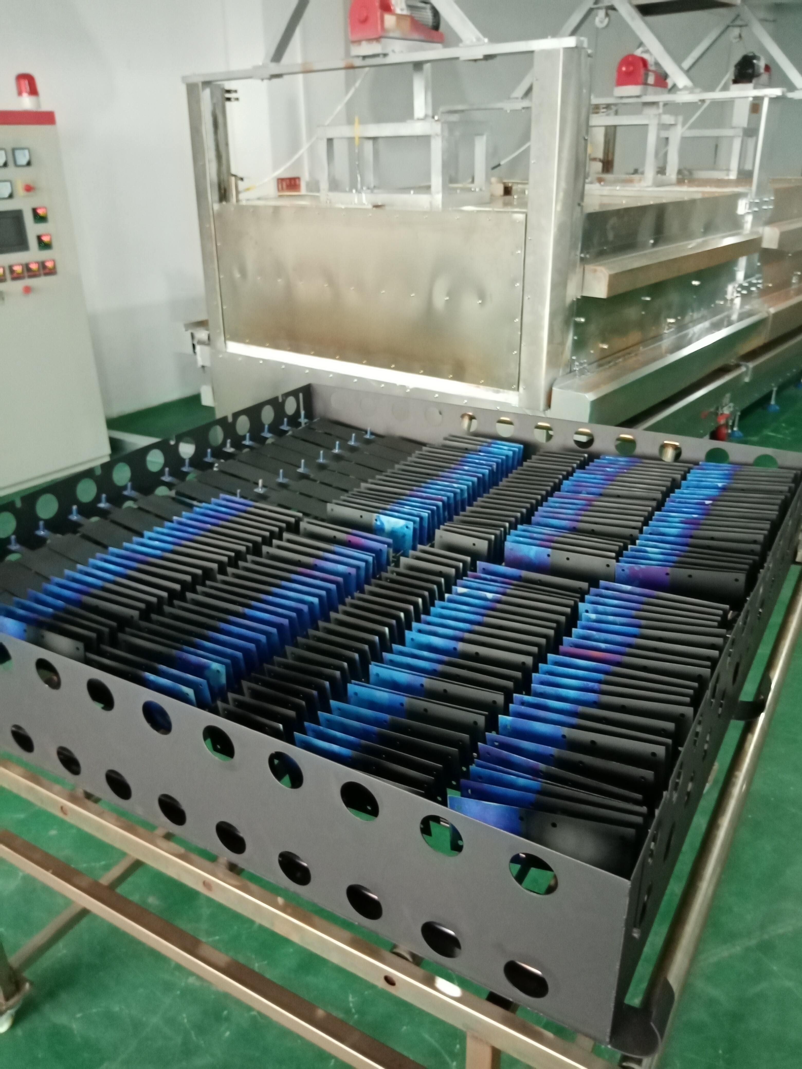 Ruthenium iridium coated anode