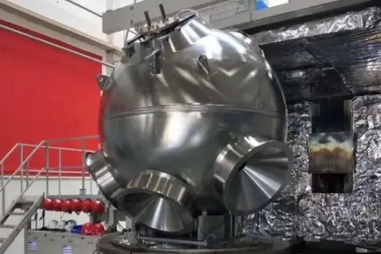 Awesome Titanium inhe capsule of the Striver's manned capsule