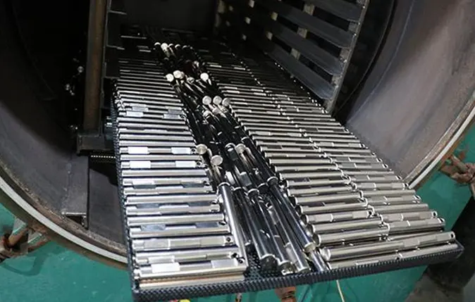 Surface hardening treatment on titanium alloy (2).