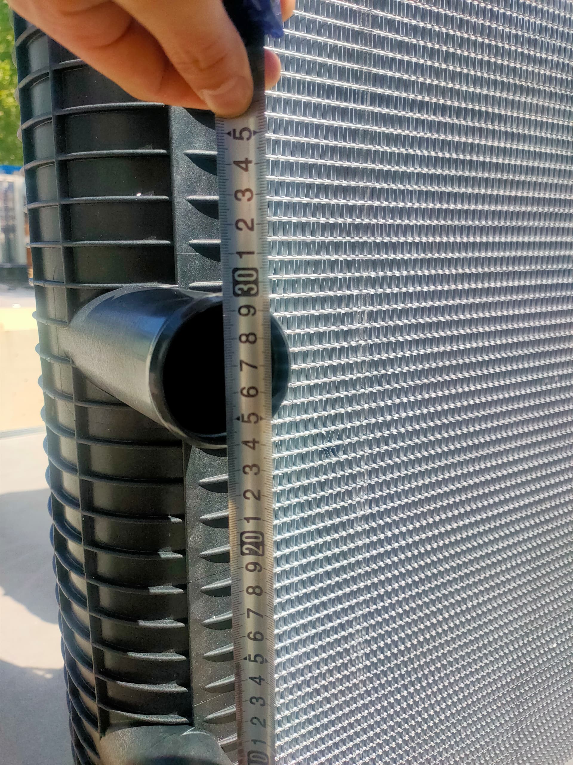 Water Tank Radiator for KUBOTA X91 U35 RC411-42300