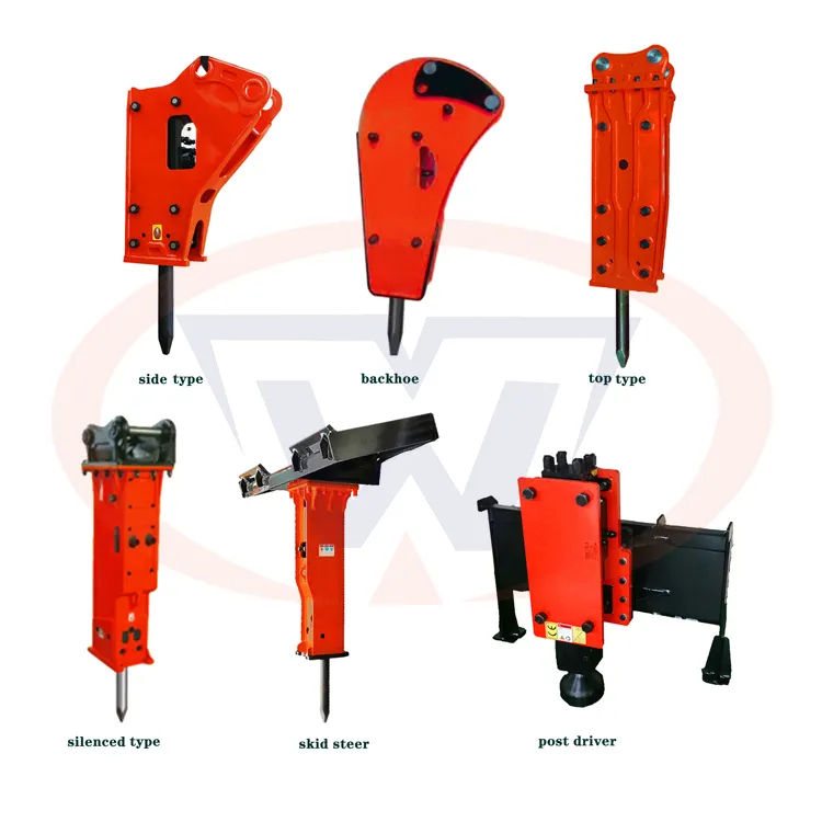 Komatsu Pc200 Pc50 Pc60 Pc30 Pc300 Pc75 Pc14R Pc210 Excavator Hydraulic Breaker Hammer