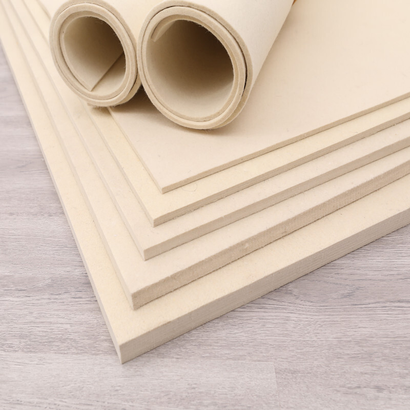 Factory Supply 100% Wool Material Industrial Wool Felt 2mm/ 3mm/4mm/5mm