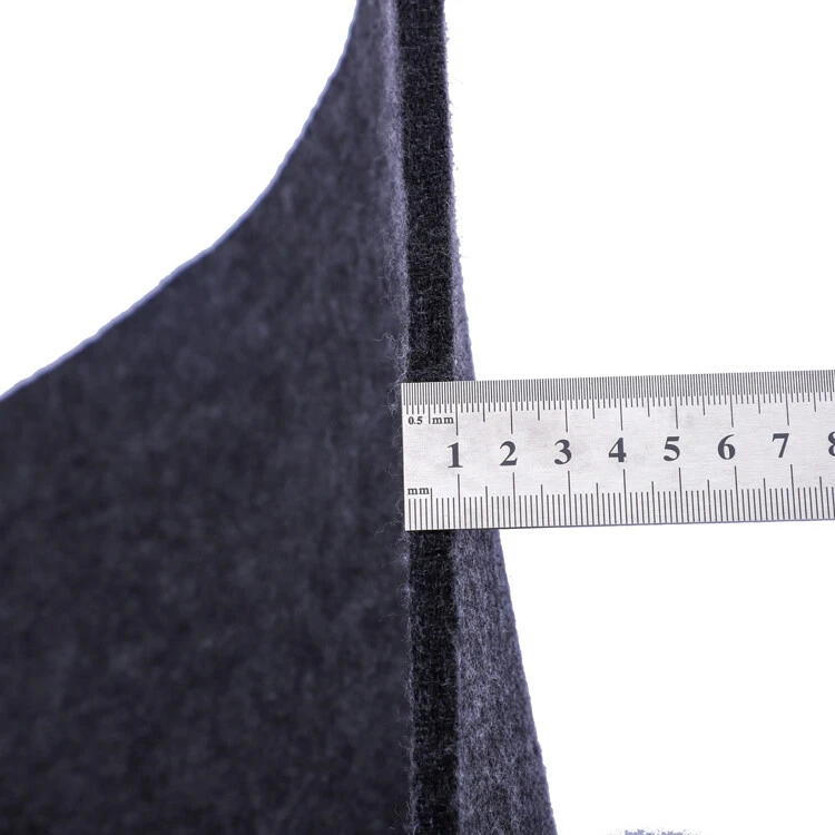 Factory Directly Supply Thickness 12-22mm Polyester WoolKnitting Compactor Felt