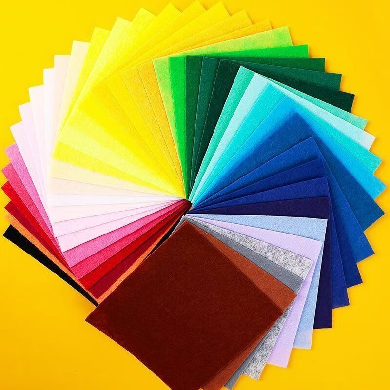 Colored Non Woven Needle Polyester Felt