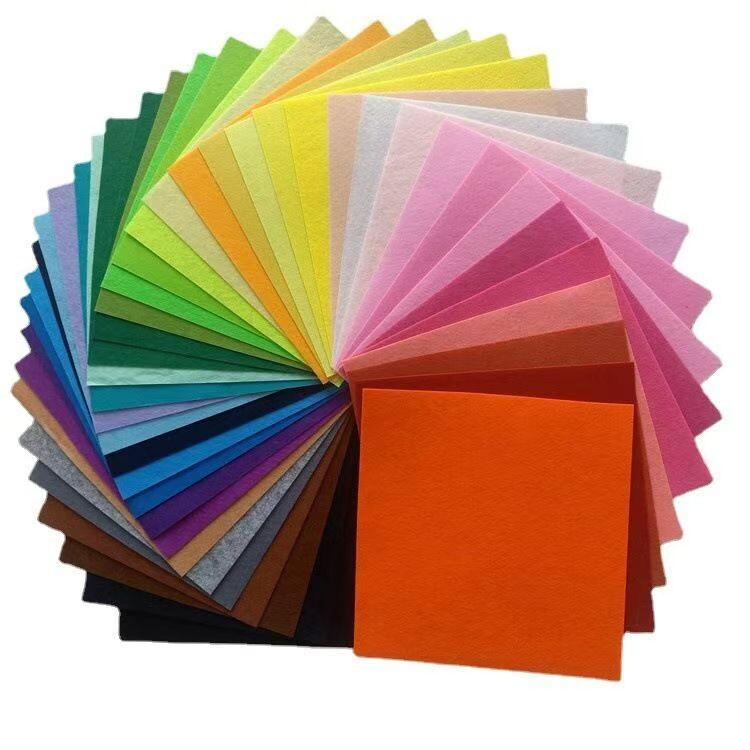 Colored Non Woven Needle Polyester Felt