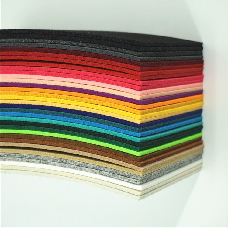Industrial wool felt 12mm and 6mm thick Customizable industrial wool felt