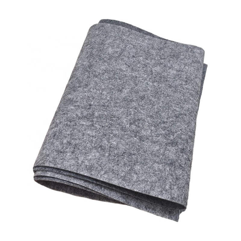 Machine felt sheet pressed felt roll wool industrial felt