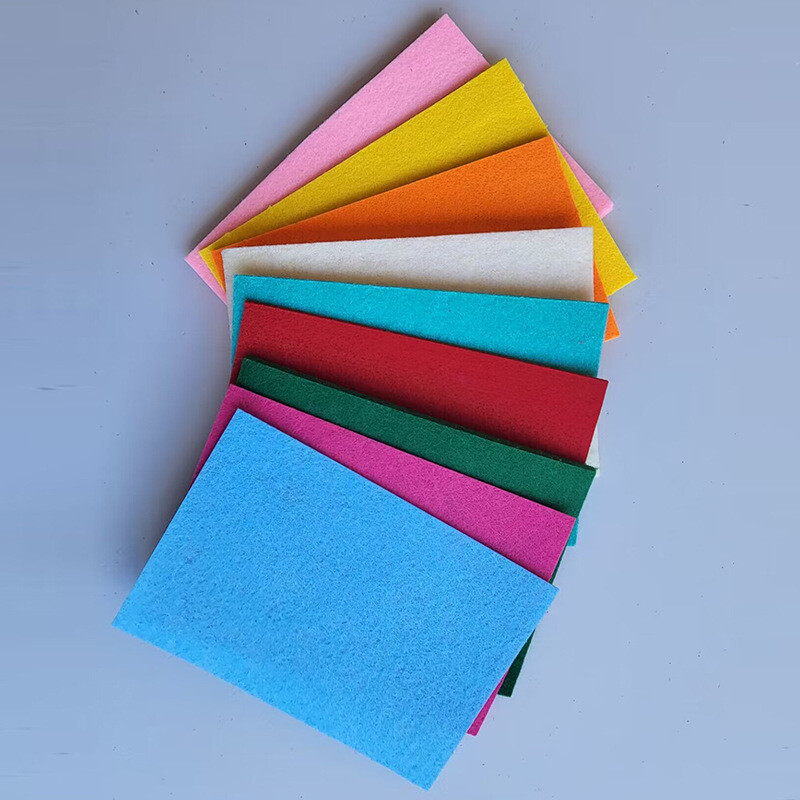 Cheapest mixed fiber non-woven 100%Polyester fibre felt From Chinese suppliers